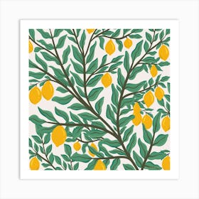 Lemons Art Print