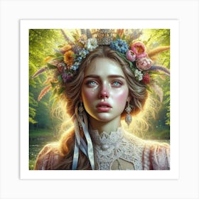 Fairytale Princess Art Print