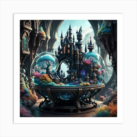 Fairytale Castle 1 Art Print