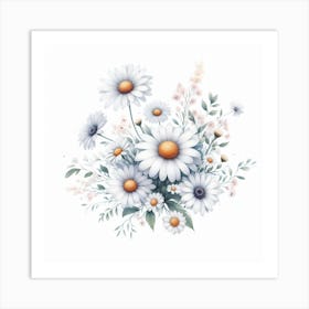 Daisies 4 Art Print