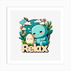 Relax Art Print