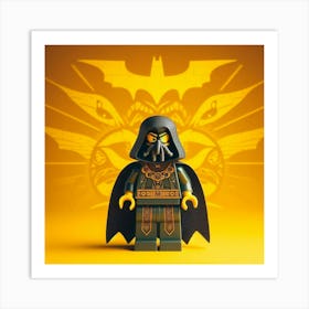 Ra’s al Ghul from Batman in Lego style 3 Art Print