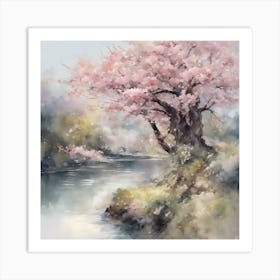 Sakura Blossom Art Print