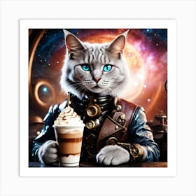 Catfeine6 Art Print