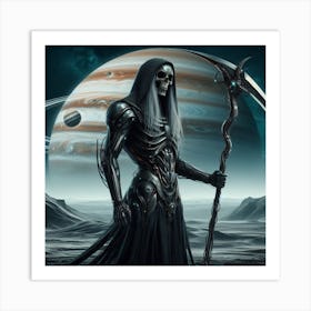 Sacrificial Skeleton Art Print