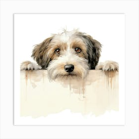 Tibetan Terrier Dog 2 Art Print