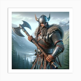 Viking Art Print