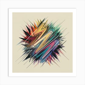 Abstract Painting 212 Art Print