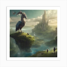 Griffin Art Print