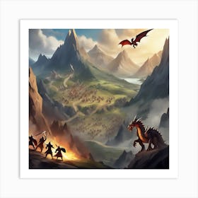 Fantasy Art 107 Art Print