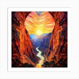 Grand Canyon Sunrise 2 Art Print