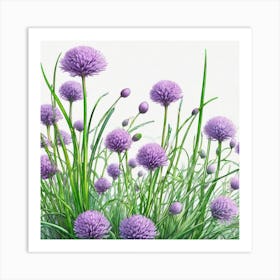 Chrysanthemums 2 Art Print