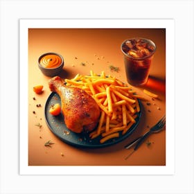 Chicken Food5 Art Print