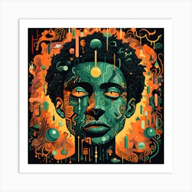 Afrofuturism 1 Art Print