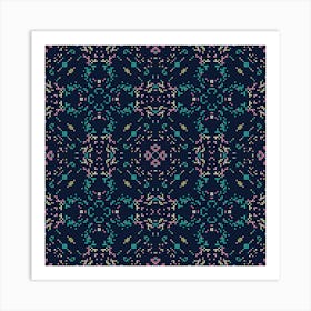 Floral Pattern 2 Art Print