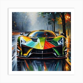 Lamborghini 101 Art Print