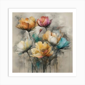 Flowers 4 Art Print