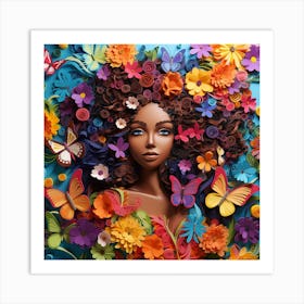 Afrofuturism 81 Art Print