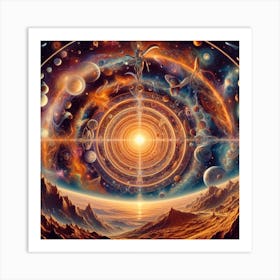 Nebula 8 Art Print