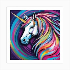 Unicorn 2 Art Print