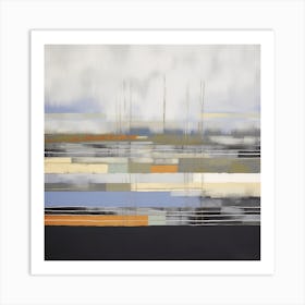 Geometric Forms Landscape 1 1 Art Print