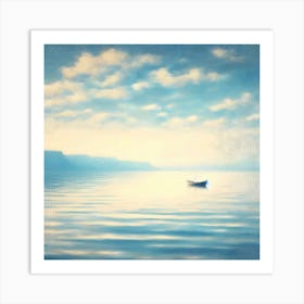 Boat In The Water Art Print