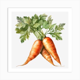 Carrots 2 Art Print