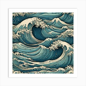 Great Wave Art Print