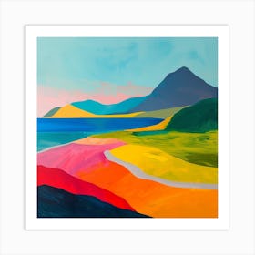 Abstract Travel Collection Saint Kitts And Nevis 4 Art Print