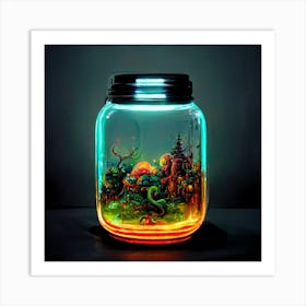 Jars 4 Art Print