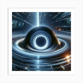 Black Hole 3 Art Print