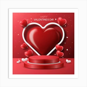 Happy Valentine's Day 23 Art Print