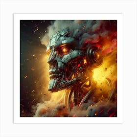 Terminator Art Art Print