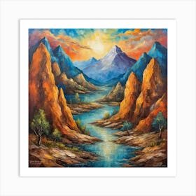 valley Art Print