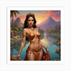 Egyptian Beauty Art Print