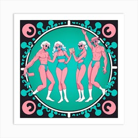 Sexy Girls 5 Art Print