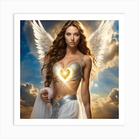 Angel Heart Art Print
