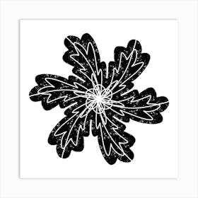 Snowflake 14 Art Print