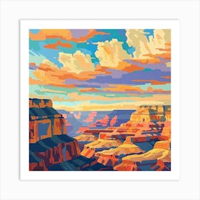 Grand Canyon Sunset Art Print