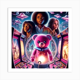 Back to the 80s Art Print