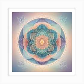 Flower Of Life 2 Art Print