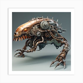 Steampunk Creature Art Print