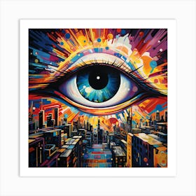 Eye Of The City Art Print