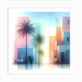 Cityscape 14 Art Print