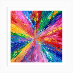 Abstract Painting 1420 Art Print