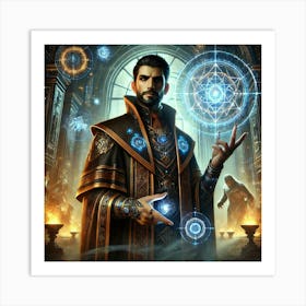 Alaric Ancient Historian And Rogue Scholar Art Print