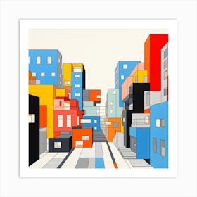 Cityscape 11 Art Print