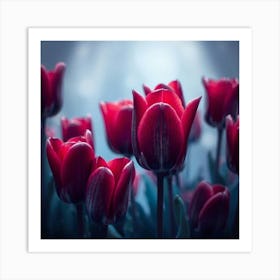 Red Tulips Art Print