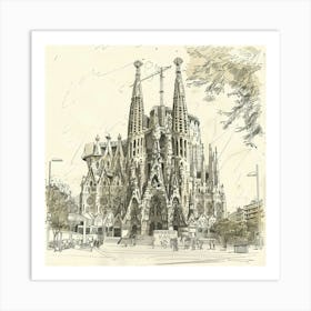 Sagrada Familia 5 Art Print