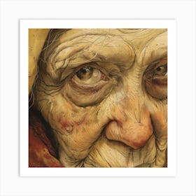 Old Woman 1 Art Print